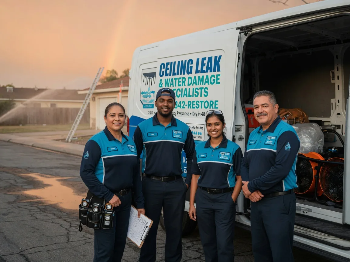 Ceiling Leak Cleanup company in South Lyon, MI
